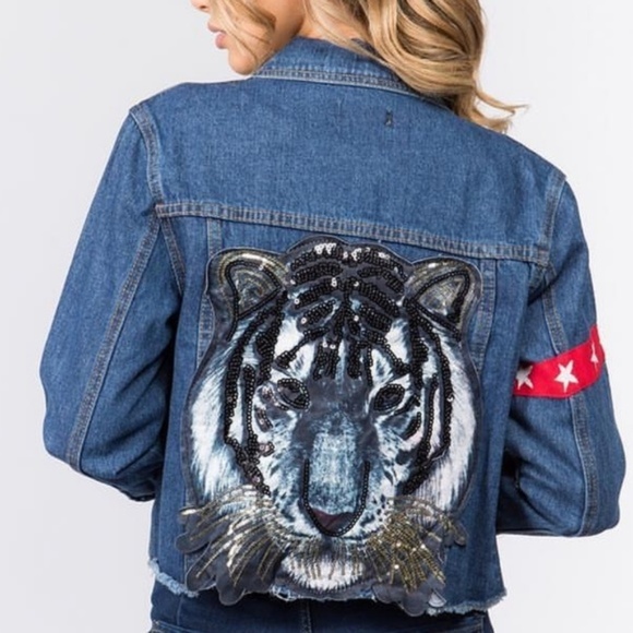 MODA ME COUTURE Jackets & Coats Sephora Denim Jacket Poshmark